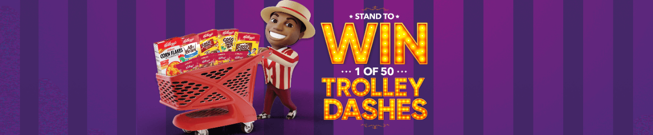 Stand to win 1 of 50 Trolley Dashes
