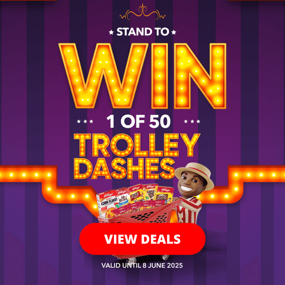 Stand to win 1 of 50 Trolley Dashes