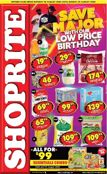 specials leaflet